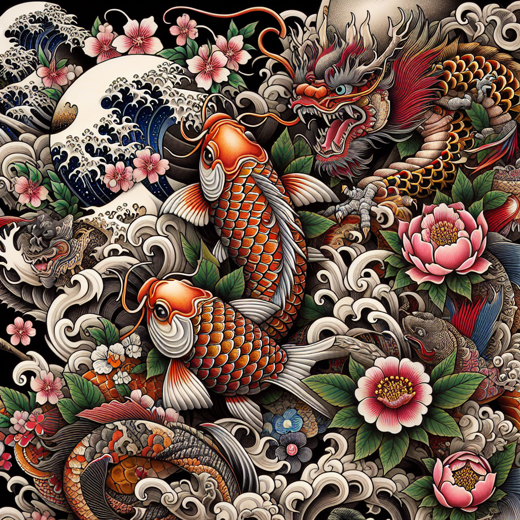 Japanische Tattoos im Spadetattoo Studio – Kunst und Tradition in Hamburg